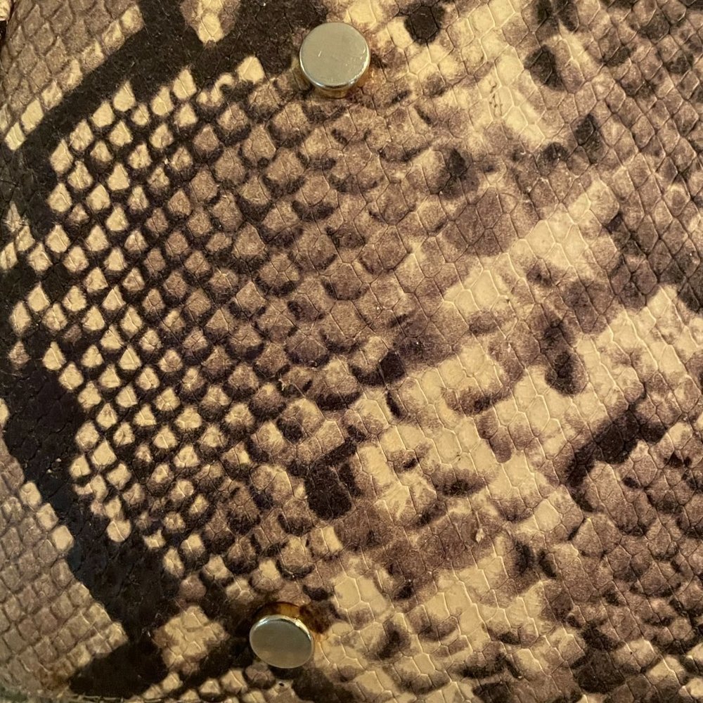 Hobbs Danby 100% Leather Python Tote Bag - image 7